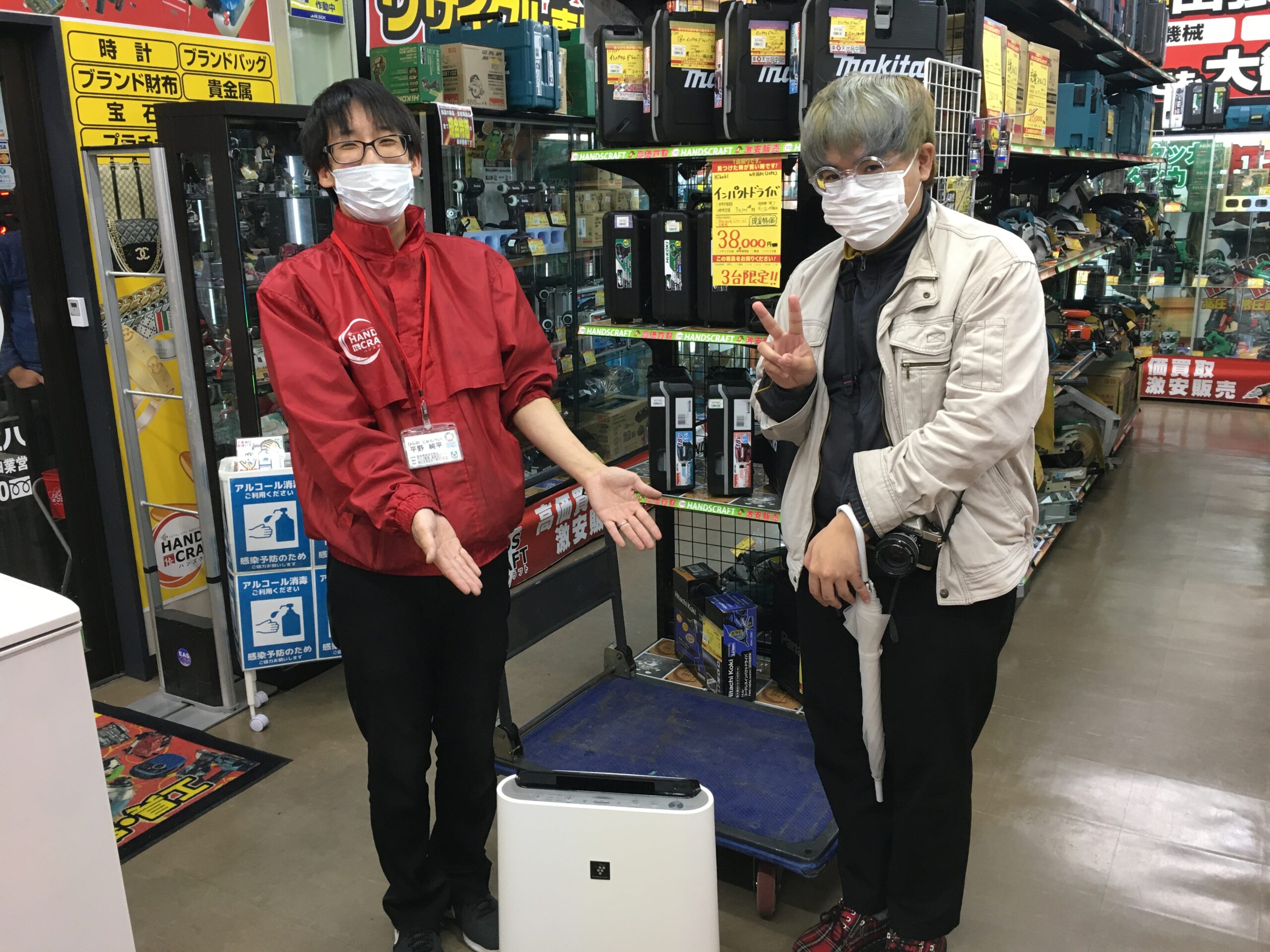 ハンズクラフト博多店】新ダイワ 発電機 iEG 5500M 良品 - 福岡県のその他