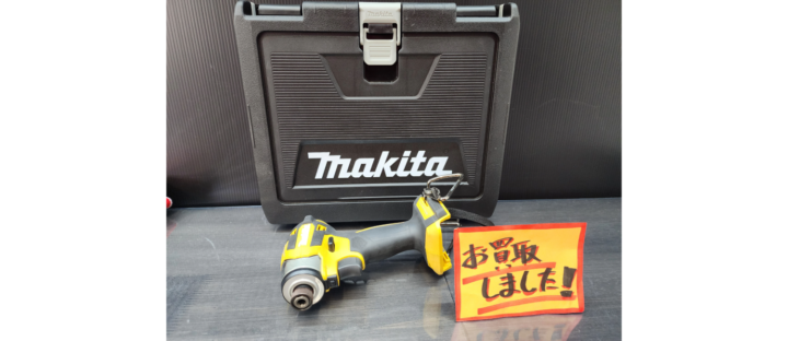 【中古品】マキタ 18V用充電式インパクトドライバ 本体+ケース お買取り致しました！【ハンズクラフト熊本けやき通り店】